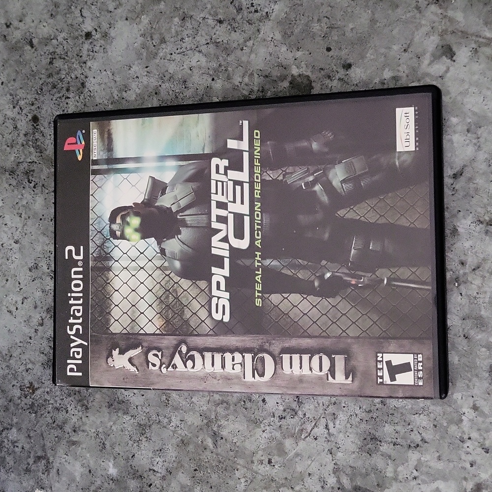 Playstation 2 Tom Clancy's Splinter Cell Game